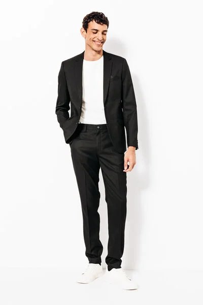 Costume 3 pi&egrave;ces slim - Noir