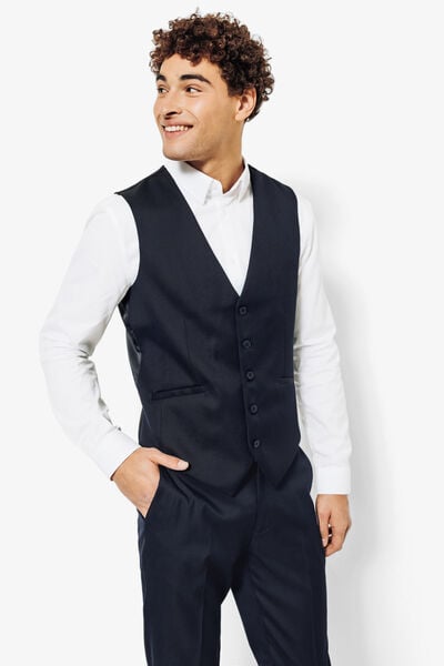 Gilet de costume slim uni