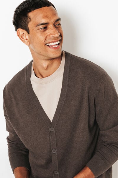 Cardigan boutonn&eacute;