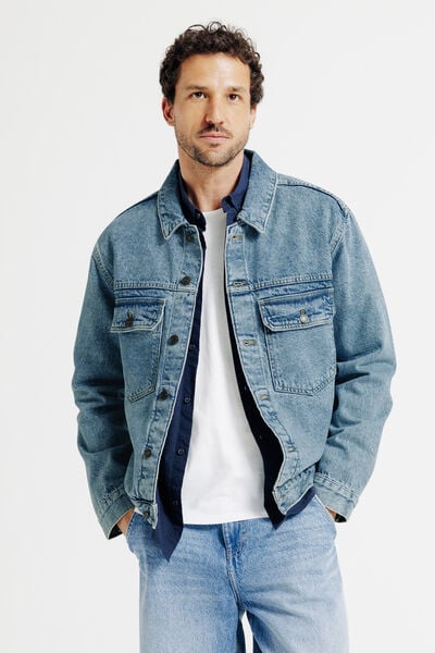 Veste en jean