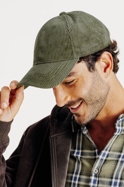 Casquette en velours