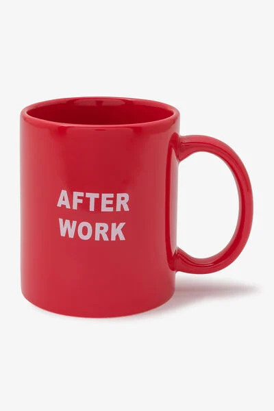 Mug message travail